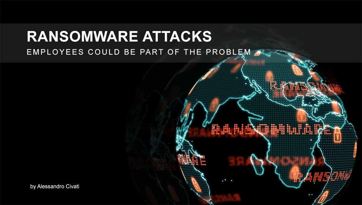Ransomware Attacks – Employees could be part of the problem