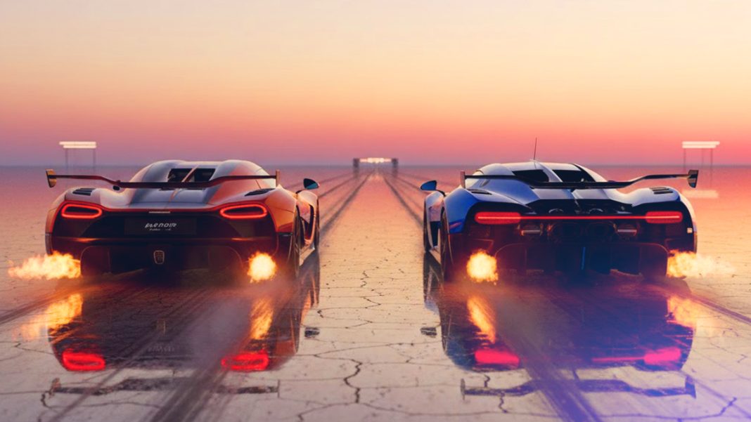 Koenigsegg vs Bugatti: Fastest Hypercar Drag Race