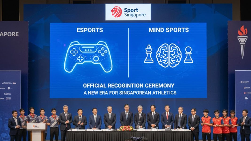 Singapore Recognizes Esports and Mind Sports as Official Sports