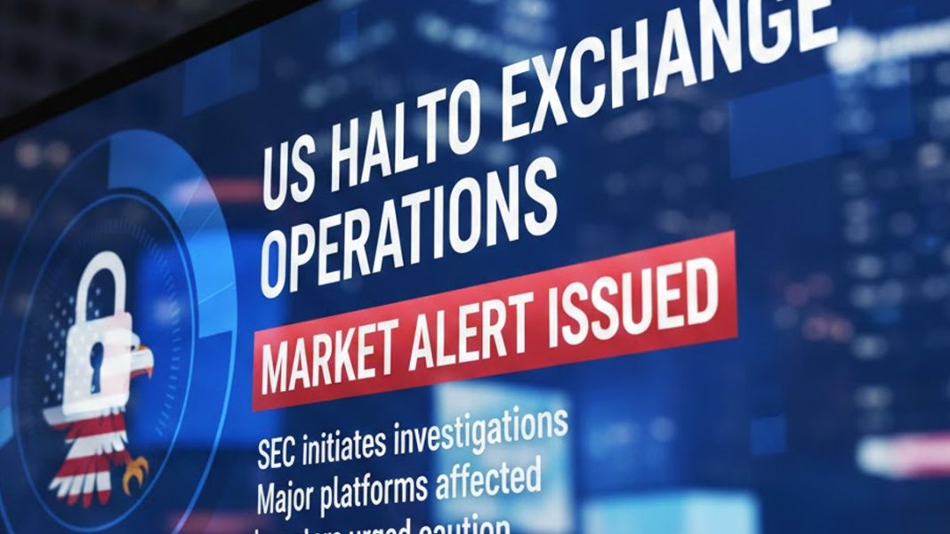 US crypto exchange shutdown