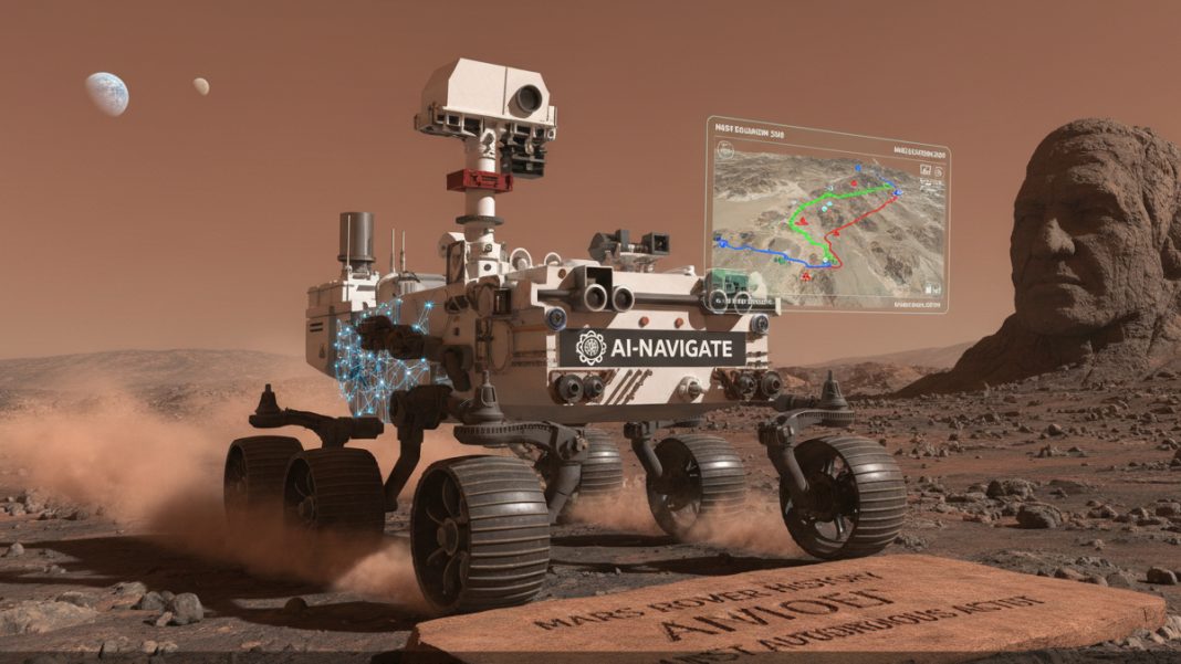 AI-powered Mars rover